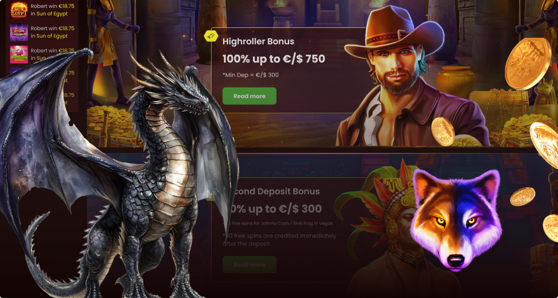 Dragon Slots казино платформа